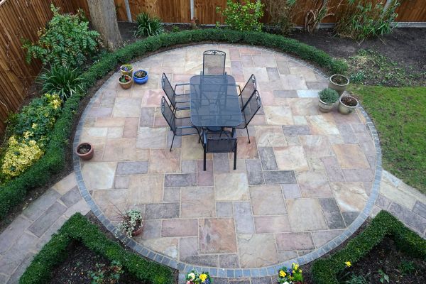 Stone Patio Repair in Yorba Linda