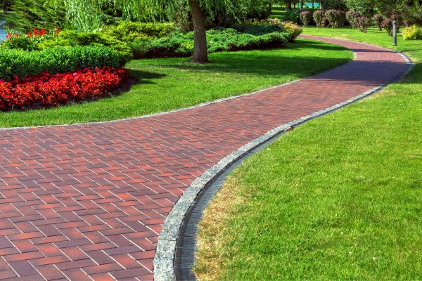 Brick Walkway Installation in Yorba Linda