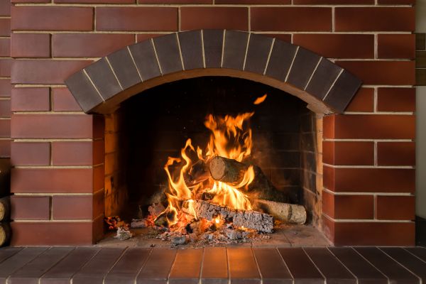 Brick Fireplace Installation in Yorba Linda