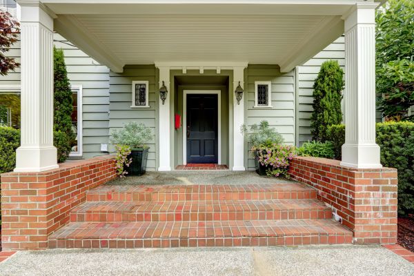 Front Porch Masonry Repair in Yorba Linda