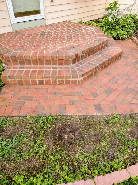 Brick Stoop Repair in Yorba Linda